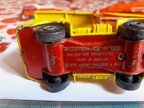Matchbox daf car transporter - daf,