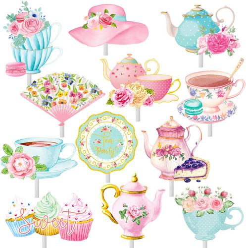 Pezzi topper per - pezzi, cupcake
