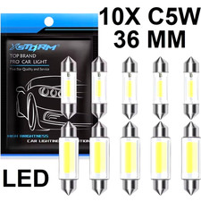 10X LAMPADINE SILURO C5W 36 MM
