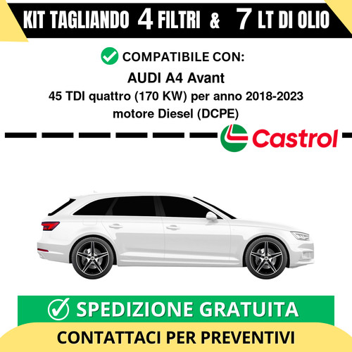 Tagliando per audi avant - audi,