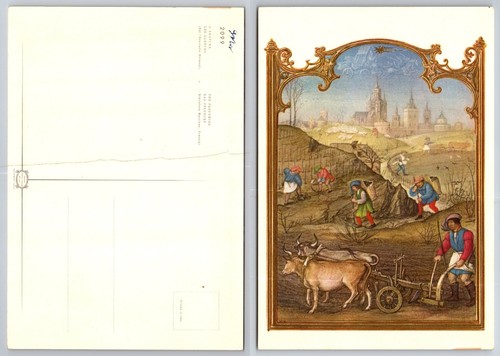 Cartolina epoca aratura - cartolina, d'epoca