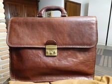 Borsa Cartella Portadocumenti in Pelle Vintage 