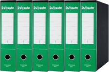 RACCOGLITORI AD ANELLI PER UFFICIO DORSO 8 CM ESSELTE G75 Verde CONF. 6 PZ