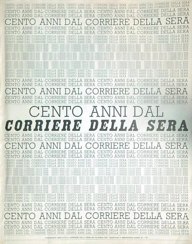 Cento anni dal - anni, corriere