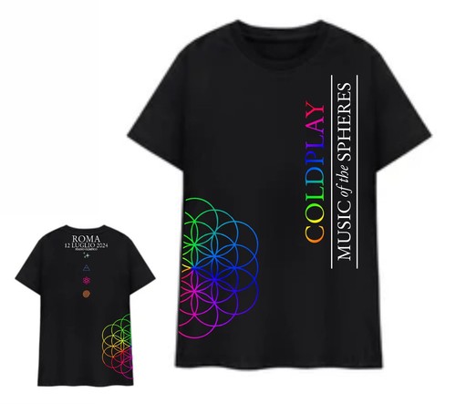 Shirt coldplay concerto - coldplay,