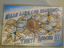 1000 lire 1997 germania sbagliata in blister raro