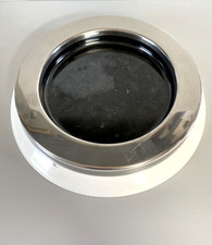 POSACENERE DESIGN Sergio Asti KARTELL 4635  METALLO PLASTICA ABS BIANCO ANNI '60