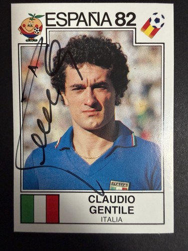 Autografo claudio gentile - claudio,