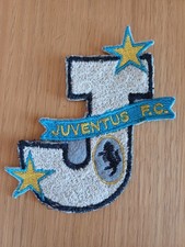 JUVENTUS FC TOPPA OFFICIAL PATCH VINTAGE ANNI 80 BASIC stadio calcio bianconero