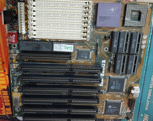 Scheda madre 386 isa bus - scheda,
