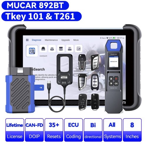Mucar 892bt tkey101 - mucar, key