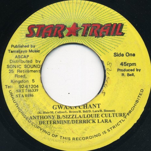 Anthony sizzla louie - anthony, b