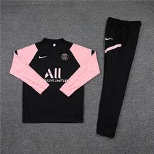 Set tuta psg nera rosa - set,