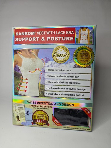 Sankom supporto postura gilet - sankom,