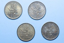 REPUBBLICA ITALIANA 4 PEZZI 20