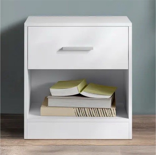 Comodino moderno bianco - , 1