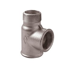 TEE MFF ZINCATA 1/2" Tubi
