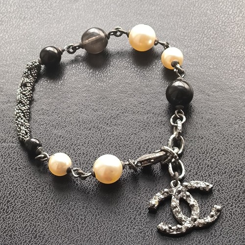 Bracciale chanel logo - bracciale,