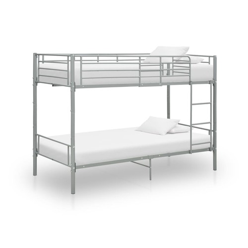 Vidaxl letto castello grigio - vidaxl, a