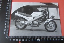 3 FOTOGRAFIE MOTO HONDA - NTV 650 REVERE - ST 50 DAX - NX 250 - IN TEDESCO -