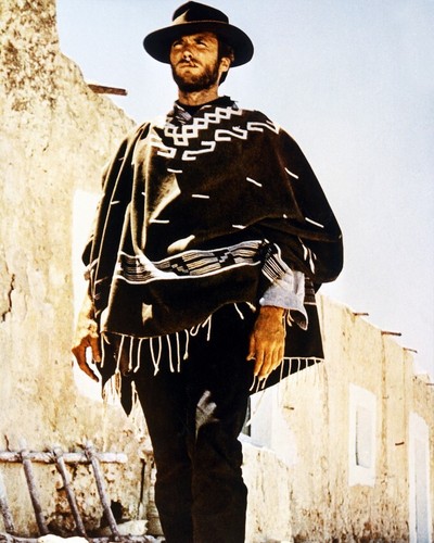 Poncho clint eastwood pugno - clint,