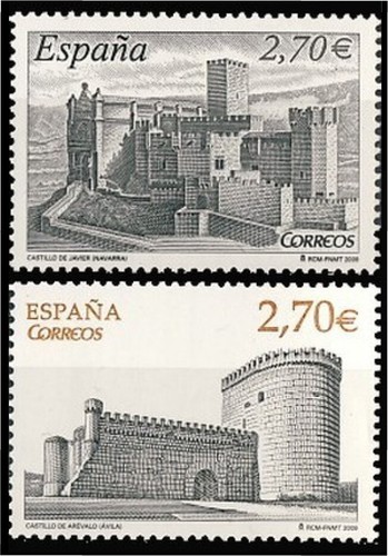 Spagna 4510 2009 castelli - spagna,