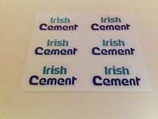 Irish Cement Logos (3 Pairs)