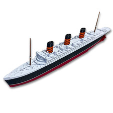 RMS Queen Mary Modellino Nave