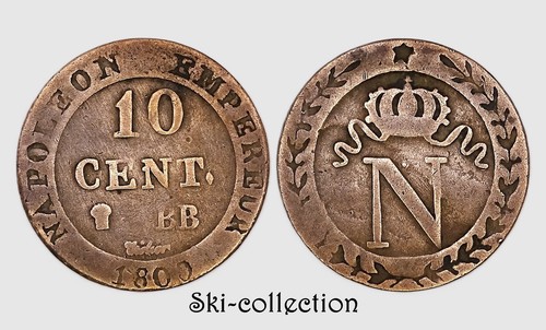 Centimes 1809 bb - 10,