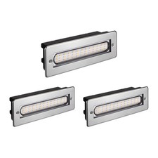 3 luci LED per