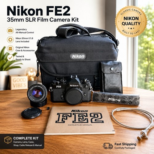 Nikon fe2 nero - nero,