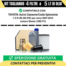 Tagliando per toyota auris - tagliando,