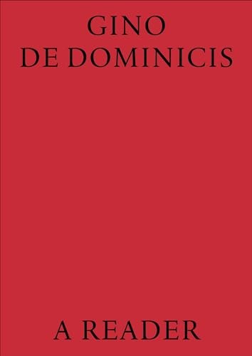 Gino dominicis a reader - gino, dominicis.