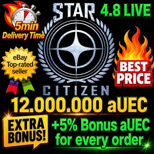 Star citizen auec 000 - star, 12.000.000