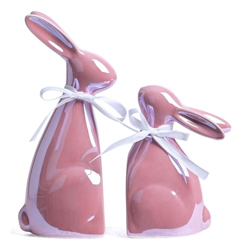Coniglietti pasquali ceramica - pasquali,