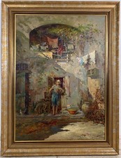 GRANDE QUADRO DIPINTO OLIO G