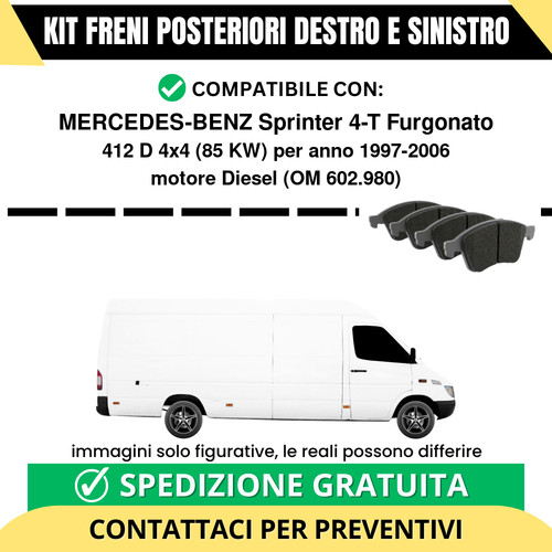 Pastiglie freno posteriori - freno,