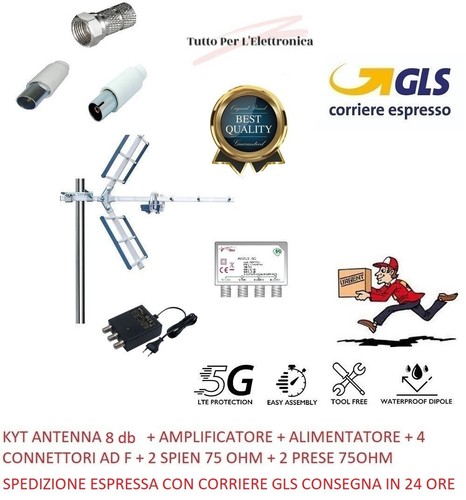 Kit antenna digitale terrestre - kit,
