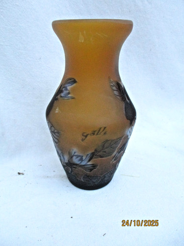 Vase signé galle - vase,