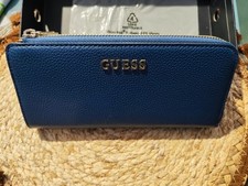 PORTAFOGLIO DONNA GUESS Ottime Condizioni. Legg. Scolorito Intern. Con Scatola.
