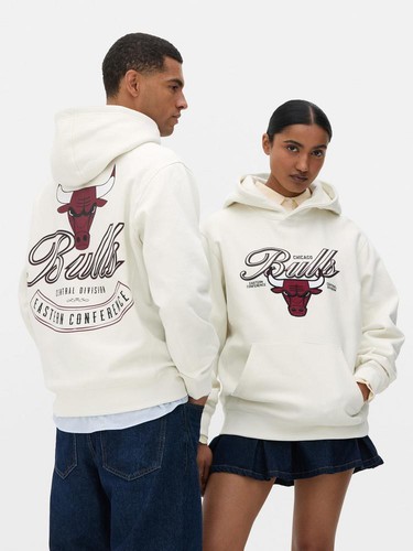 Felpa con cappuccio nba - con,