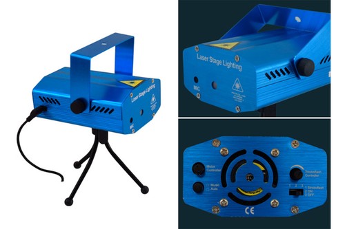 Mini proiettore laser luci con - luci,
