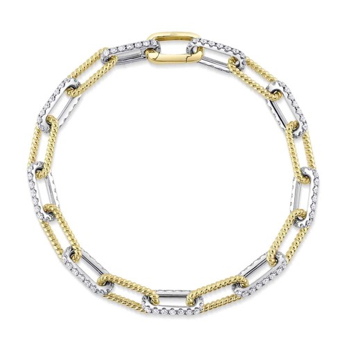 14k oro diamante fermacarte - diamante,