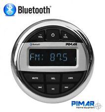 RADIO STEREO PER  BARCA GOMMONE MARINO TONDO NAUTICO ESTERNO + bluetooth