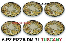 6-PEZZI PIATTO PIATTI PIZZA