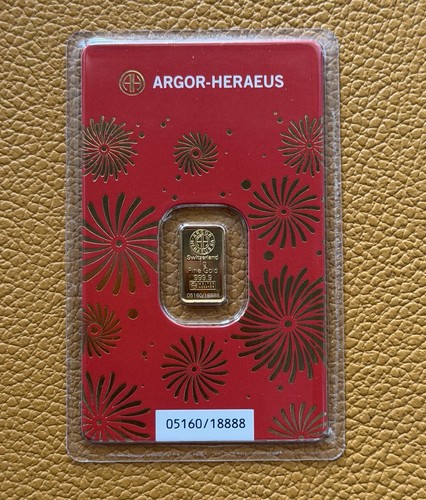 Lingote oro 9999 argor - 9999, argor-heraeus