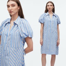 Abito camicia corta manica a