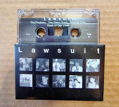 Lawsuit cassette tape rare - lawsuit,