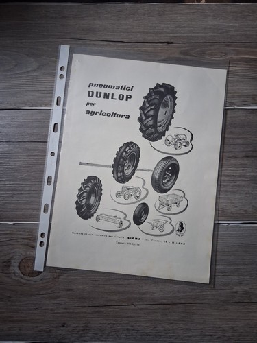 Pubblicità dunlop pneumatici - dunlop,