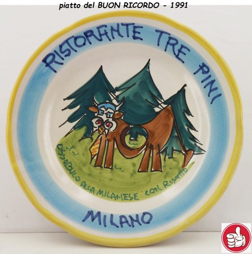 Piatto del buon - del, ricordo